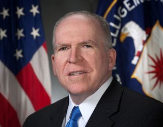 John Brennan's official portrait as CIA director. Credit: Central Intelligence Agency