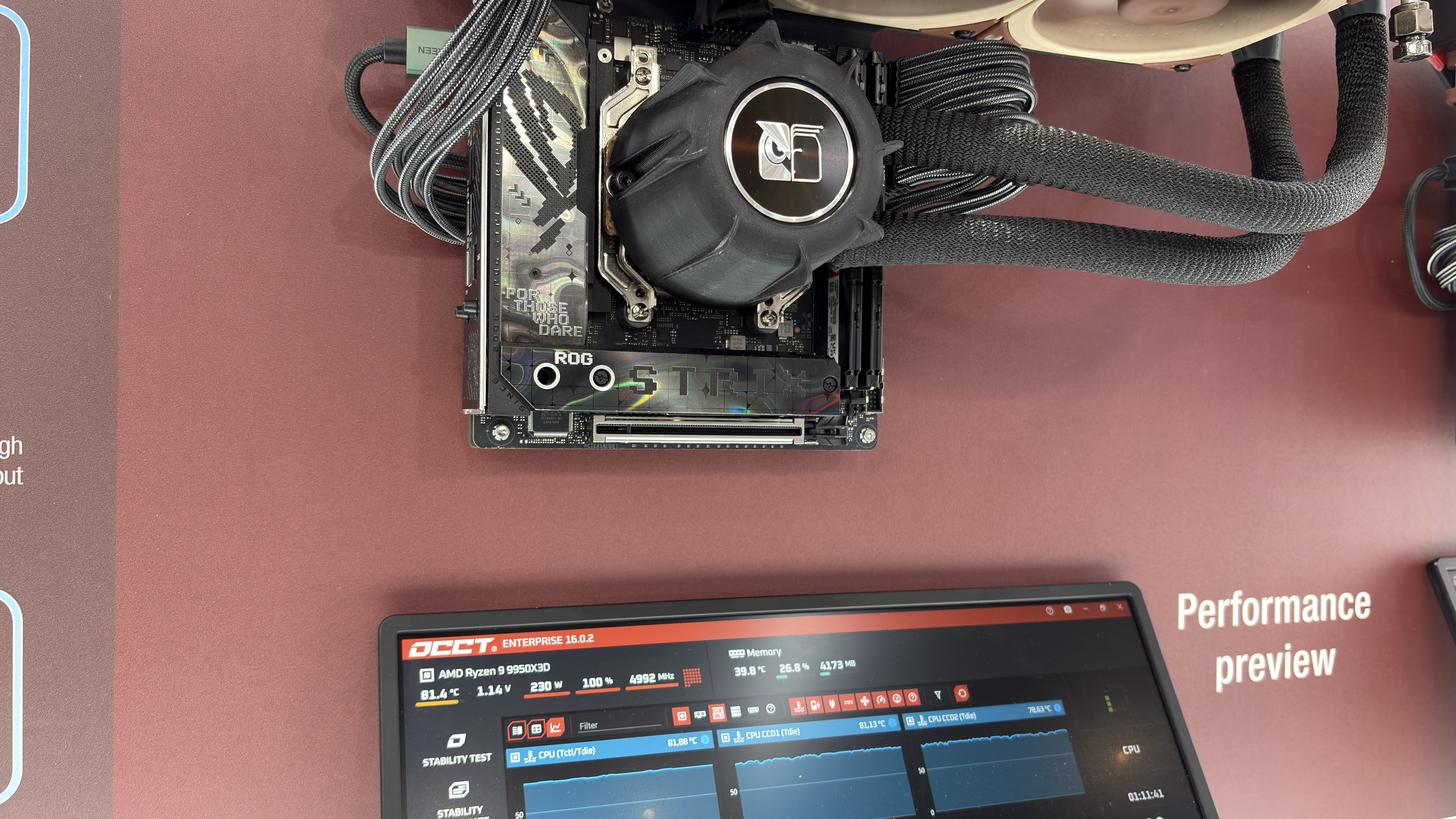 Noctua Thermosiphon cooler on display at Computex 2026.