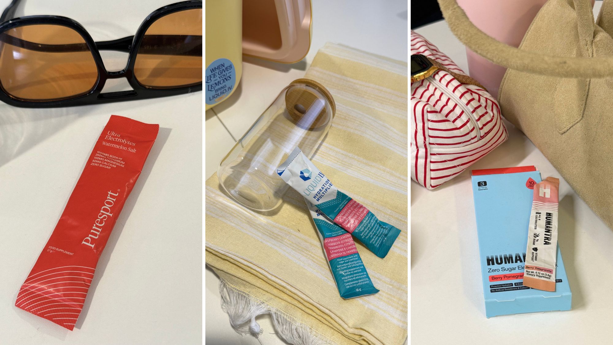 Best electrolyte products: Samples from Puresport, Liquid IV, Humantra and more