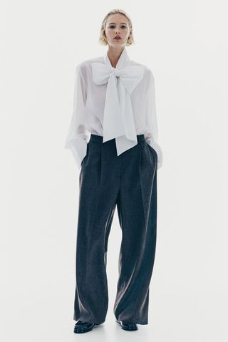 Straight Tailored Trousers