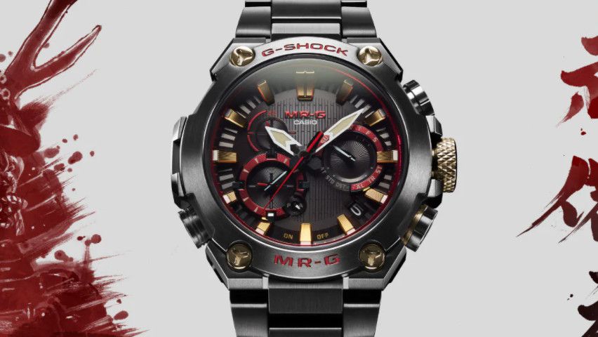 Este nuevo reloj Casio G-Shock toma prestadas señales de diseño de la armadura Samurai