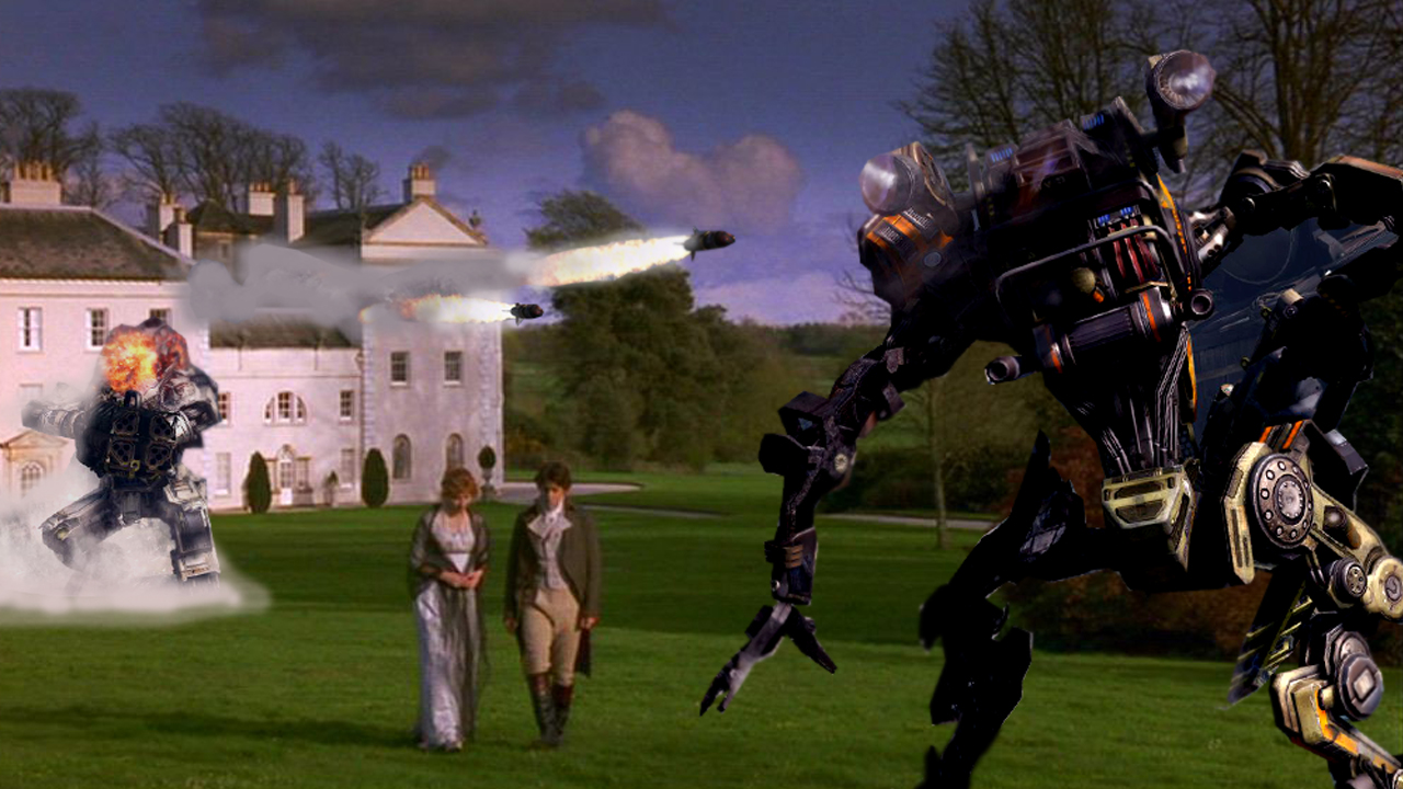 "All your base are belong to us, D'Arcy!"