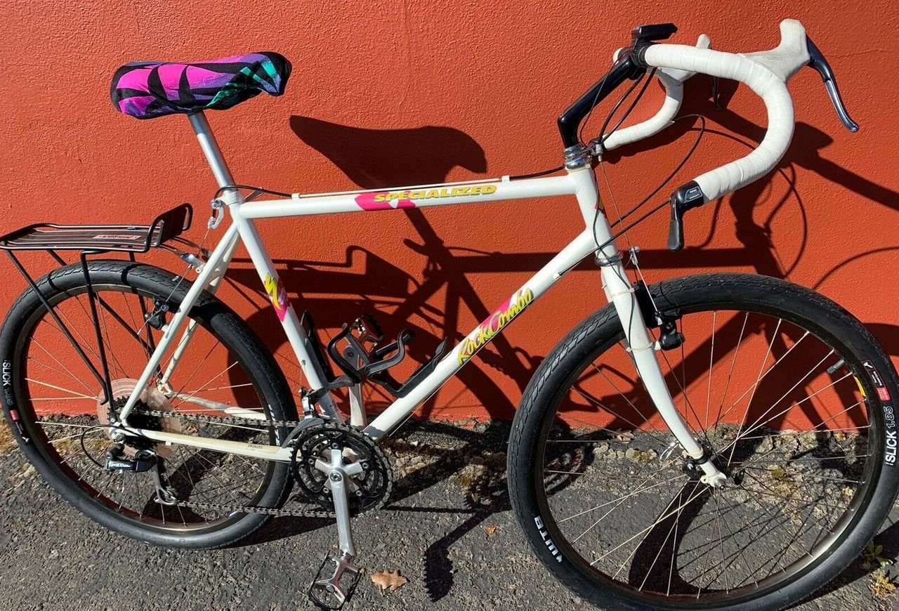 With a frame weight of only 2.2kg and steel tube ride comfort, the Rock Combo could be a tidy retro gravel bike