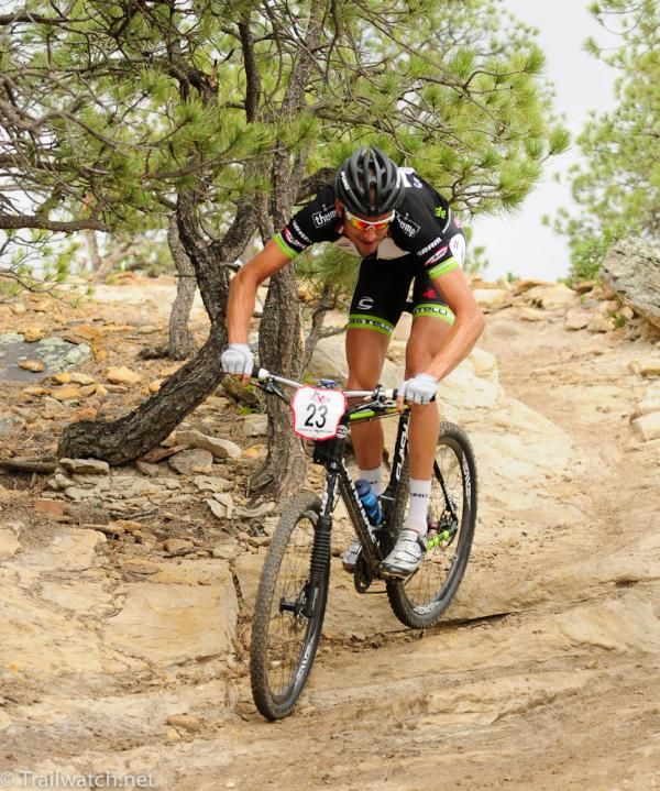 Ryan Trebon (Cannondale) descends