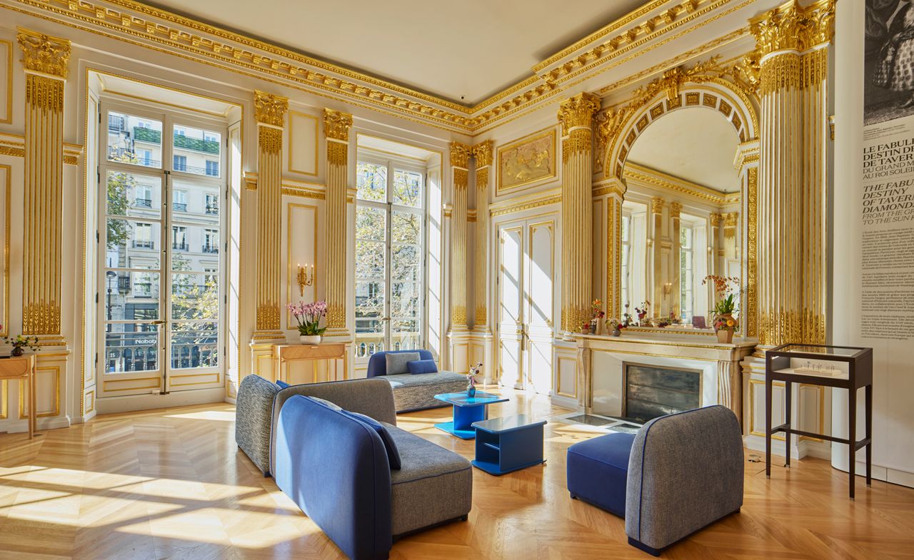 Grand interior of L’École Van Cleef &amp; Arpels