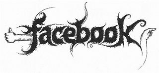 Black metal logos