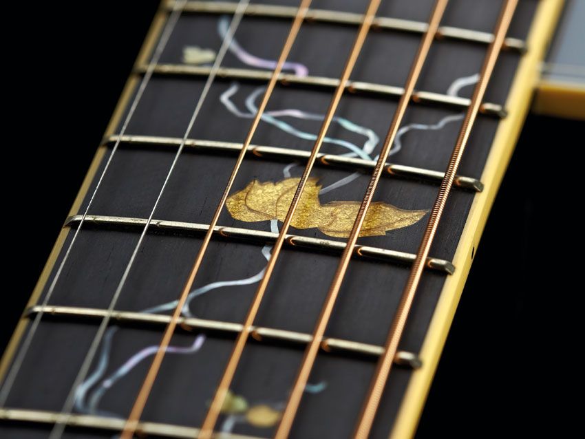 Intricate inlays emphasise the limited edition credentials of the 'Michi'