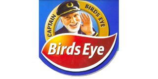 Birds Eye logo featuring Captain Birdseye