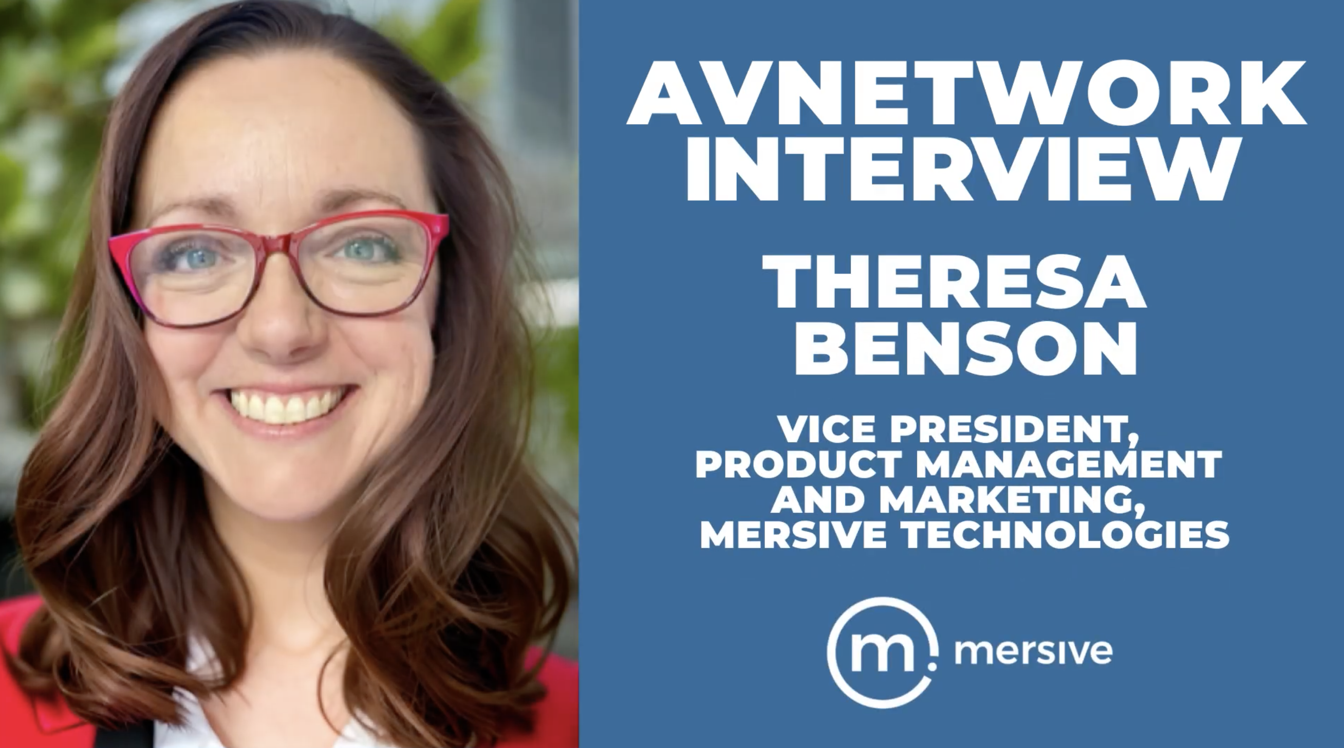 Theresa Benson, Vice President of Marketing and Product Management at Mersive, recently sat down with AV Technology’s Cindy Davis to discuss how the three solutions comprising the Suite are thoughtfully designed to accommodate organizations of any shape or size.