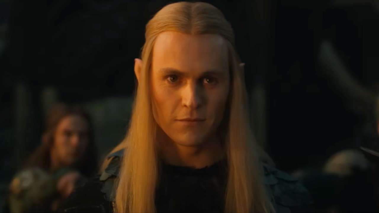 Charlie Vickers as Sauron in Rings of Power Season 2.