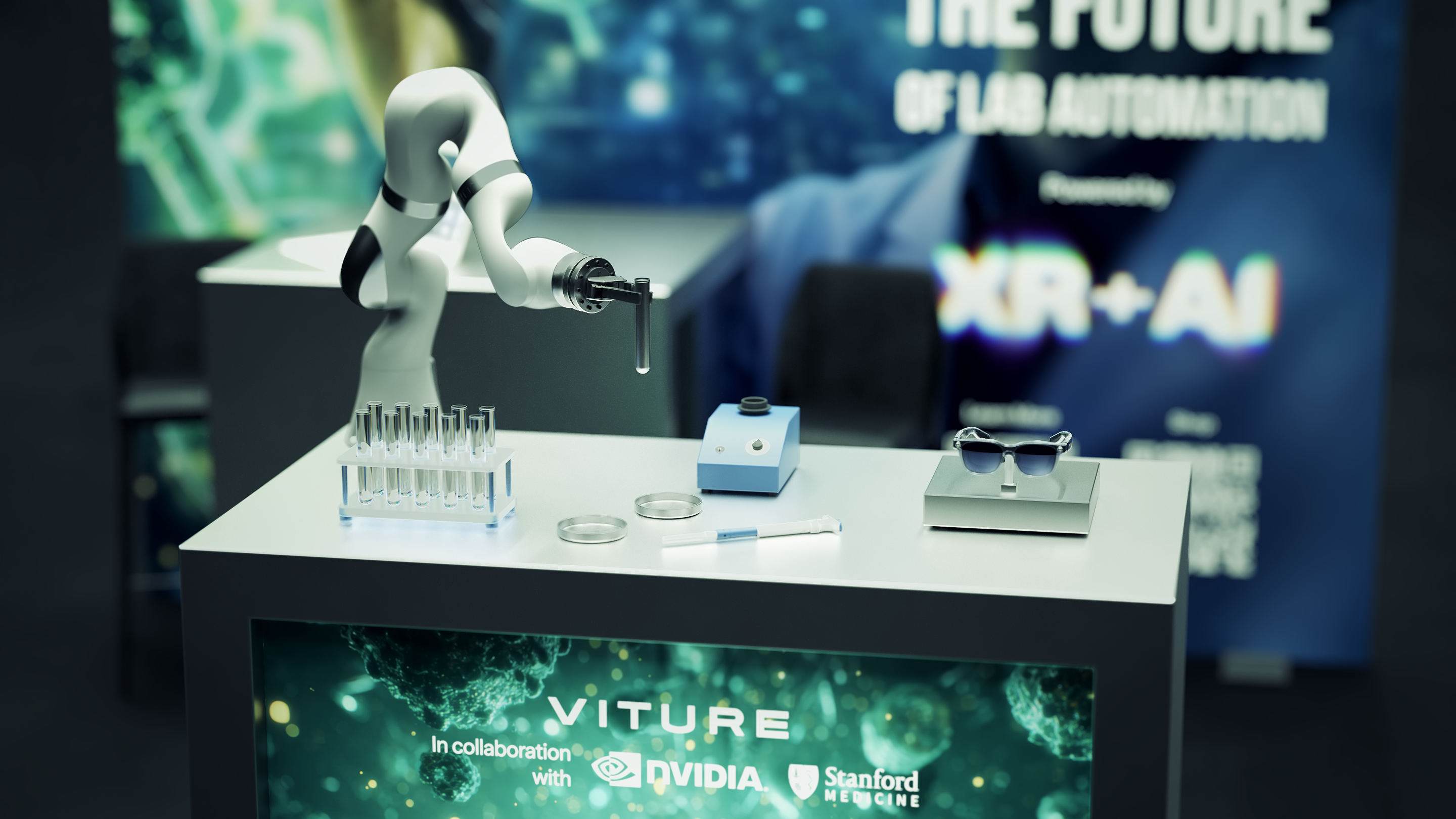 Viture partnership with Nvidia and the Stanford School of Medicine.