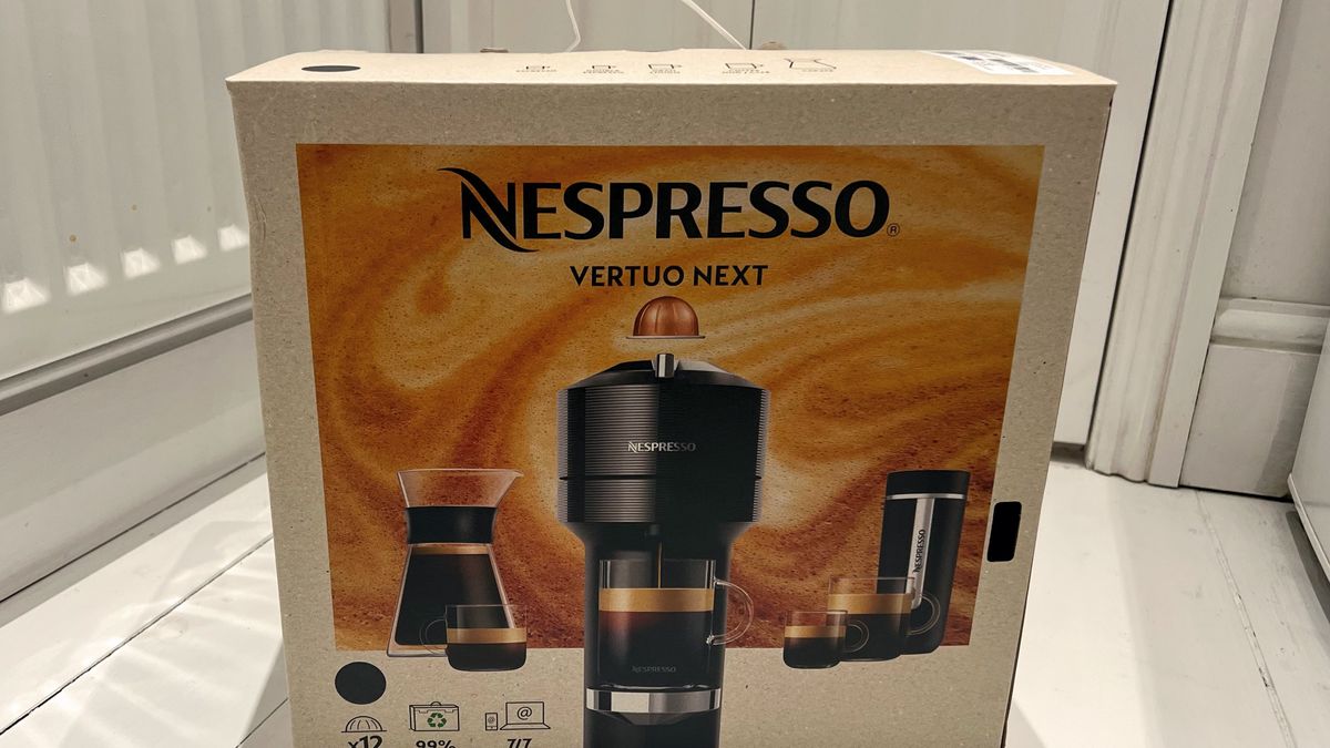 Nespresso Vertuo Next being tested in writer's home