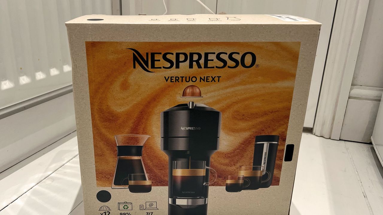 Nespresso Vertuo Next being tested in writer's home