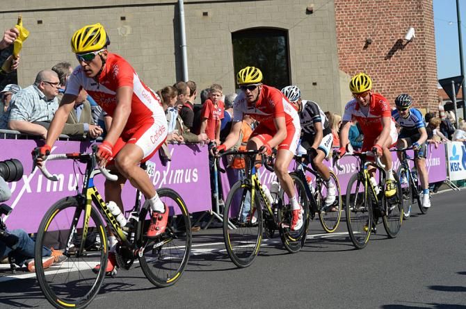 Cofidis teammates stick together at De Brabantse Pijl