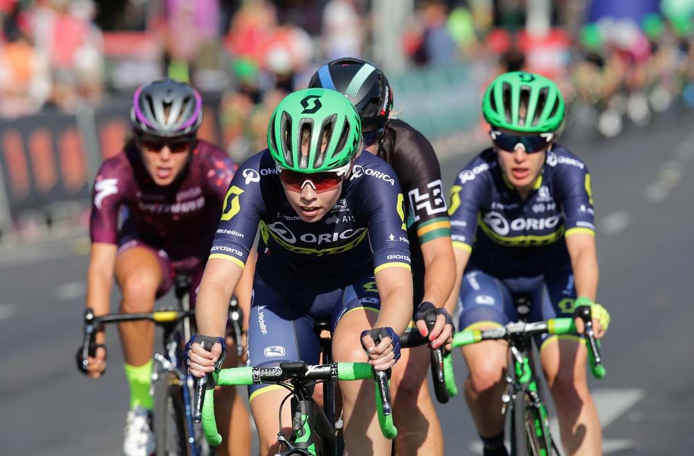 Orica-Scott was well-represented in the decisive attack