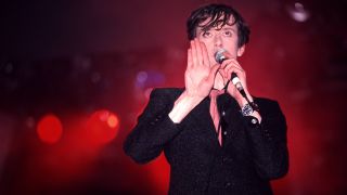 Pulp live at Glastonbury in 1995
