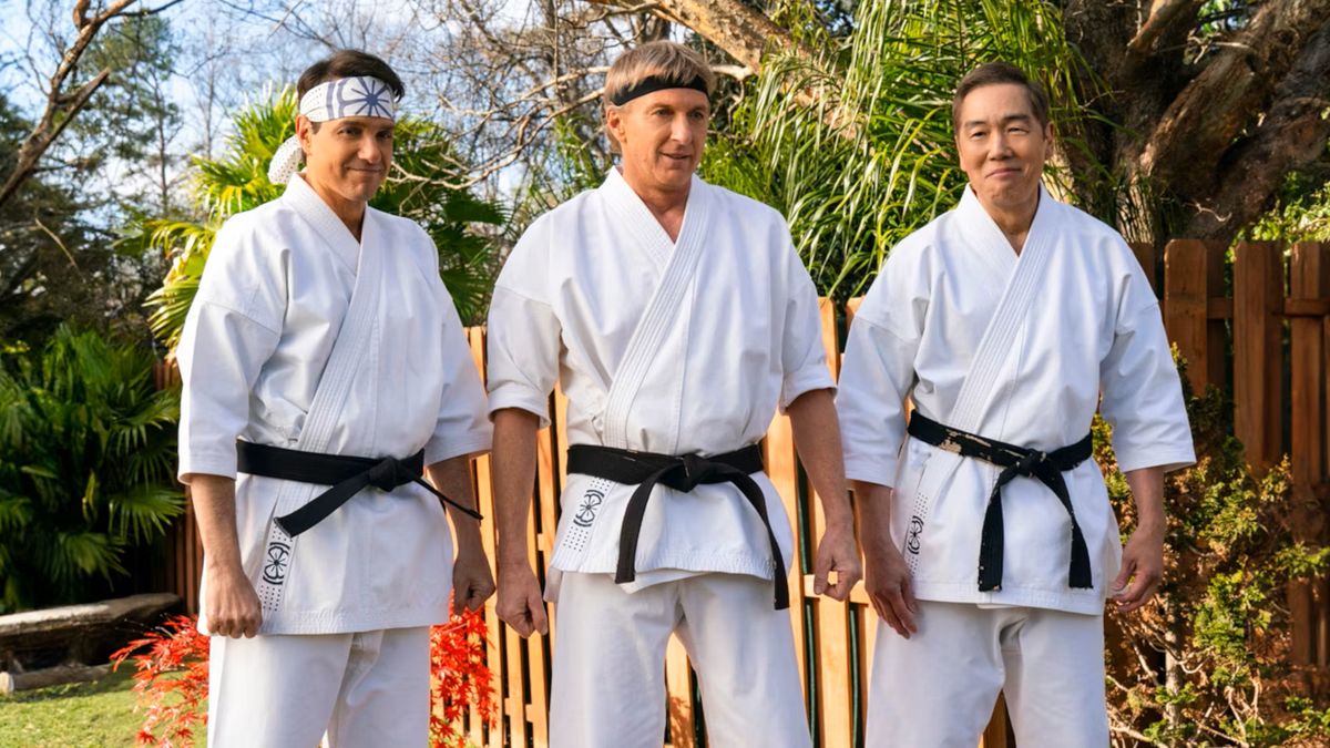 Ralph Macchio and William Zabka in Cobra Kai season 6