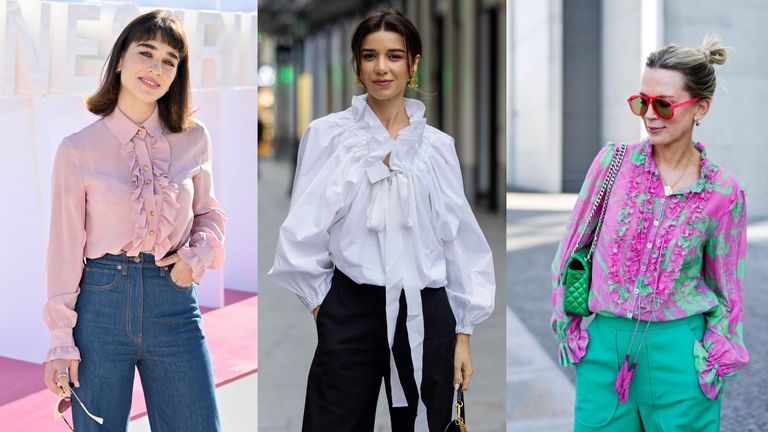 Human Ruffles How to wear ruffles for all occasions according to a style expert ...