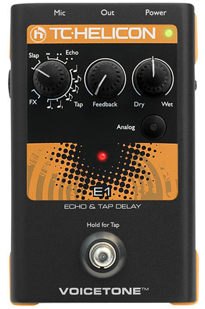 TC-Helicon VoiceTone E1 pedal