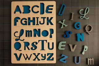 typography puzzle