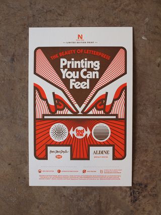 Aaron Draplin letterpress print