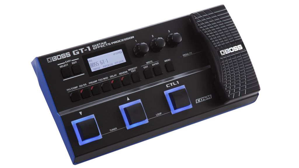Boss unveils affordable, compact GT1 Guitar Effects Processor with