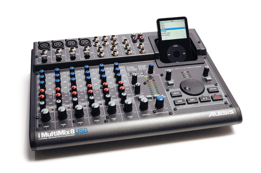 Recording to iPod is easy - just put it in the dock and you're away.