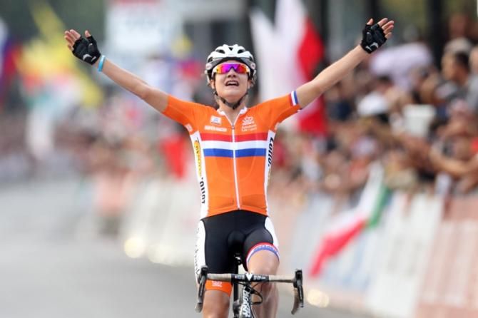 A sweet victory for Marianne Vos (Netherlands)