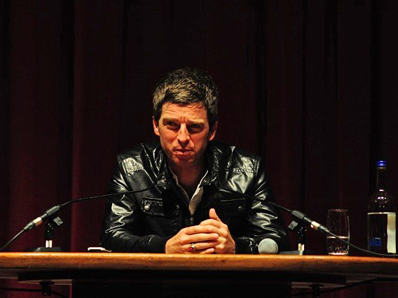 Noel Gallagher launching his debut solo material at Notting Hill&#039;s Electric Cinema, 6 July 2011