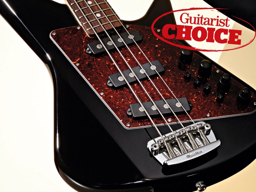 The Albert Lee's angular style suits this bass nicely.