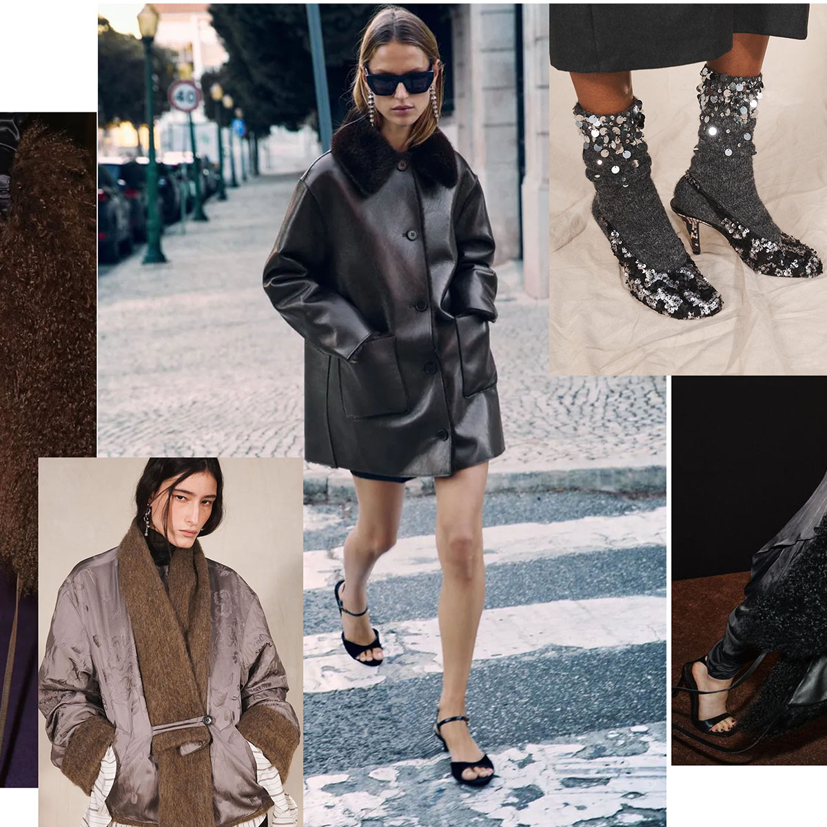 Women in Zara outfits