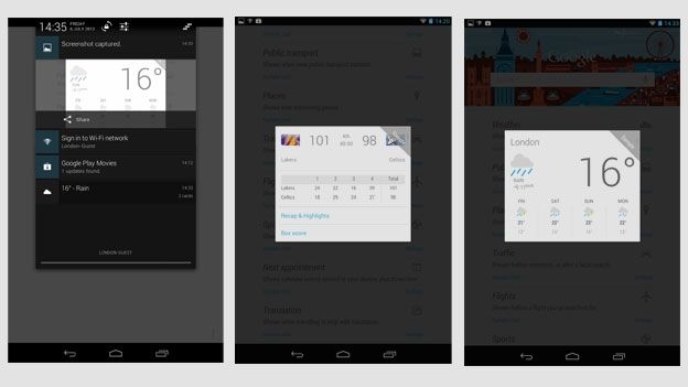 Android 4.1 Jelly Bean: Expandable notifications