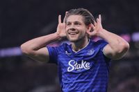 James Tarkowski missed out for Everton against Arsenal