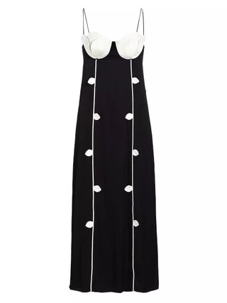 Farm Rio, Petal Sleeveless Maxi Dress