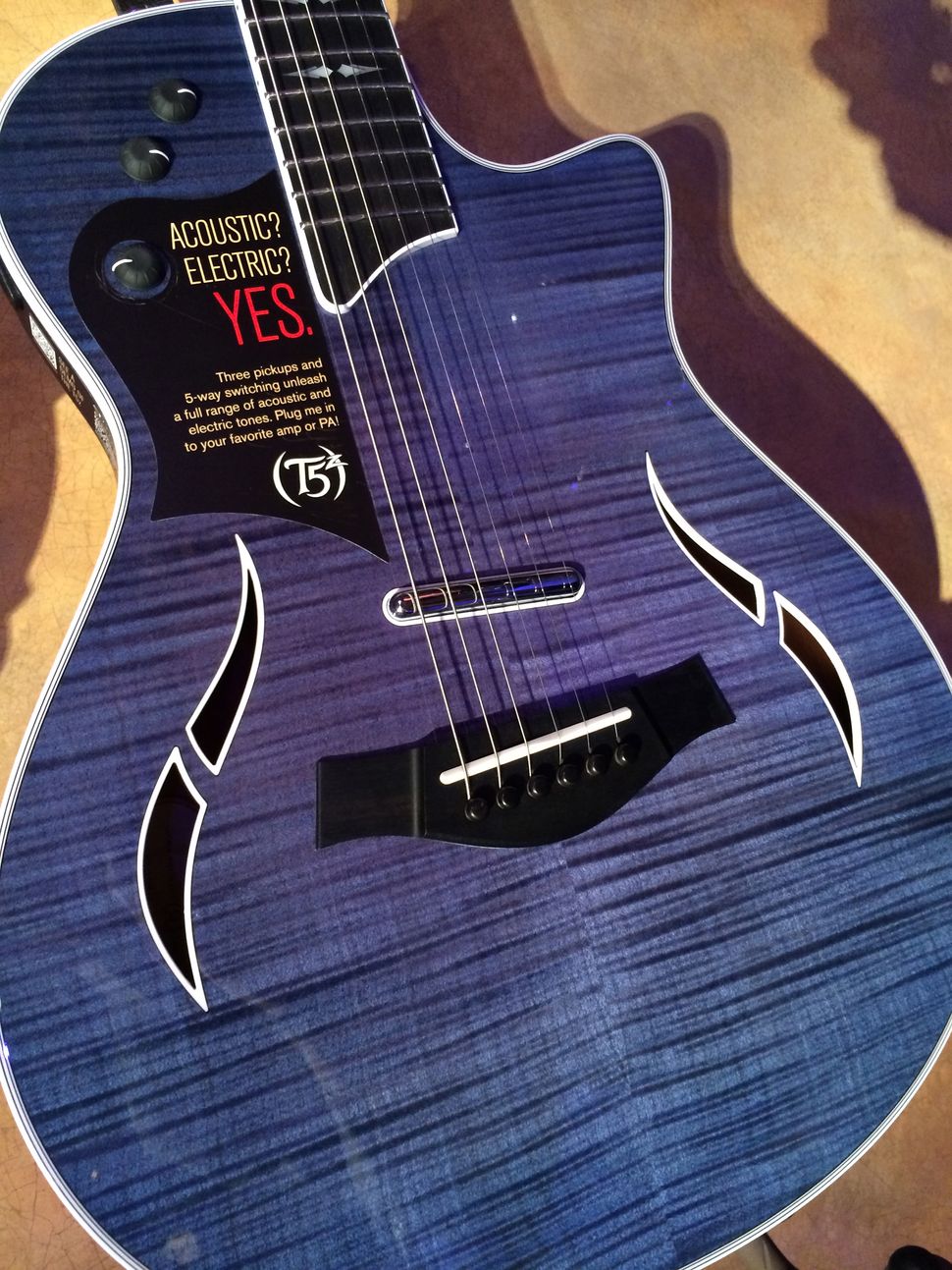NAMM 2014 Taylor Guitars Introduces Compact T5z Model —with Demo Video
