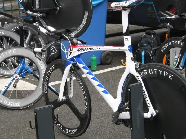 Bradley Wiggins' special Pinarello bike