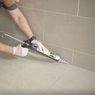 applying tiled floor to tiled floor