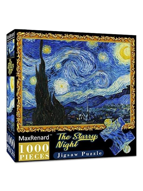 The Starry Night, 1000 Pieces Jigsaw Puzzle 