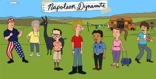 Napoleon Dynamite cartoon