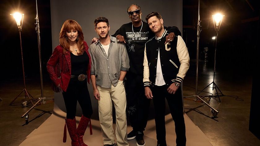 Reba McEntire, Niall Horan, Snoop Dogg, and Michael Bublé sit in judgement on &quot;The Voice&quot; s28