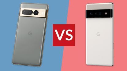 Google Pixel 7 Pro versus Google 6 Pro 