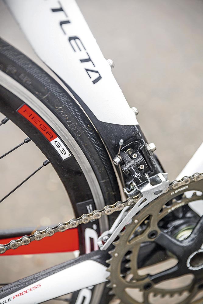 Dedacciai Atleta Athena seat tube