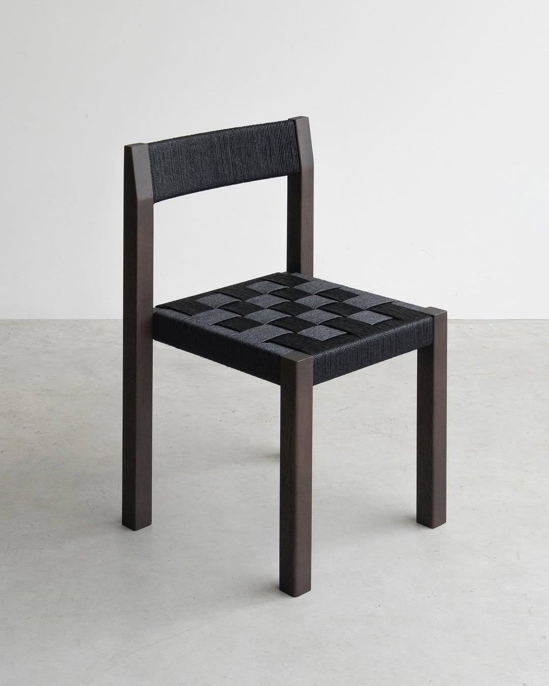 Black chair by Gabriel Tan