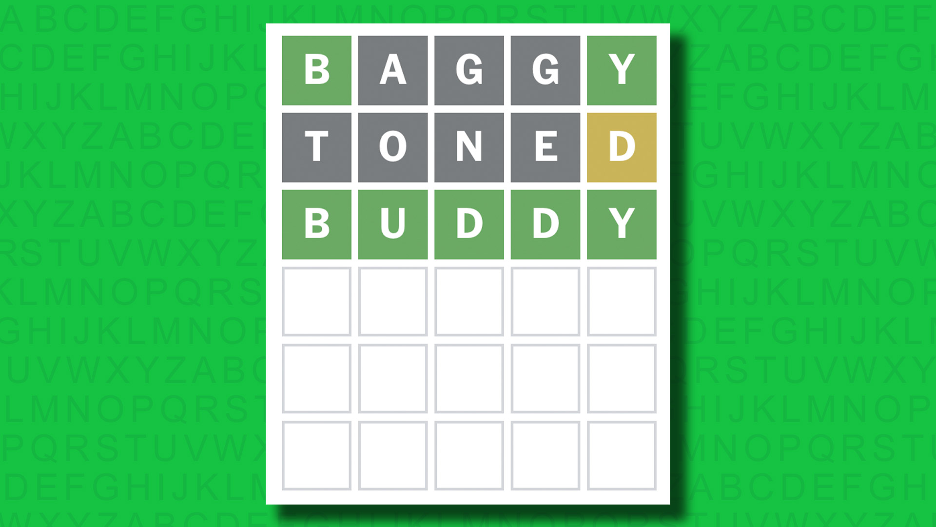 Ответ в формате Word для игры 1107 на зеленом фоне