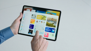 iPad widgets screen in iPadOS 15