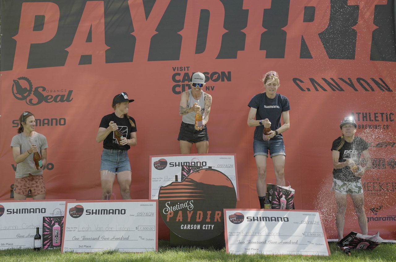 Stetina's Paydirt 2024, a gravel event in the Pine Nut Mountains
