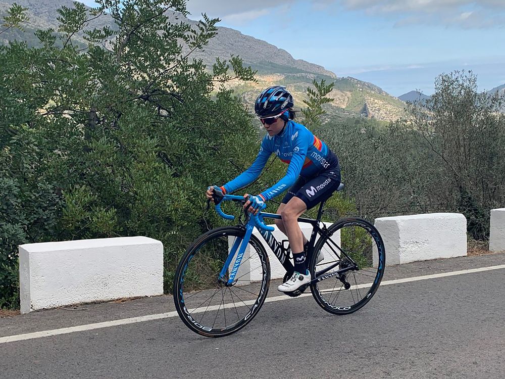 Spanish champion Eider Merino (Movistar Team Women)