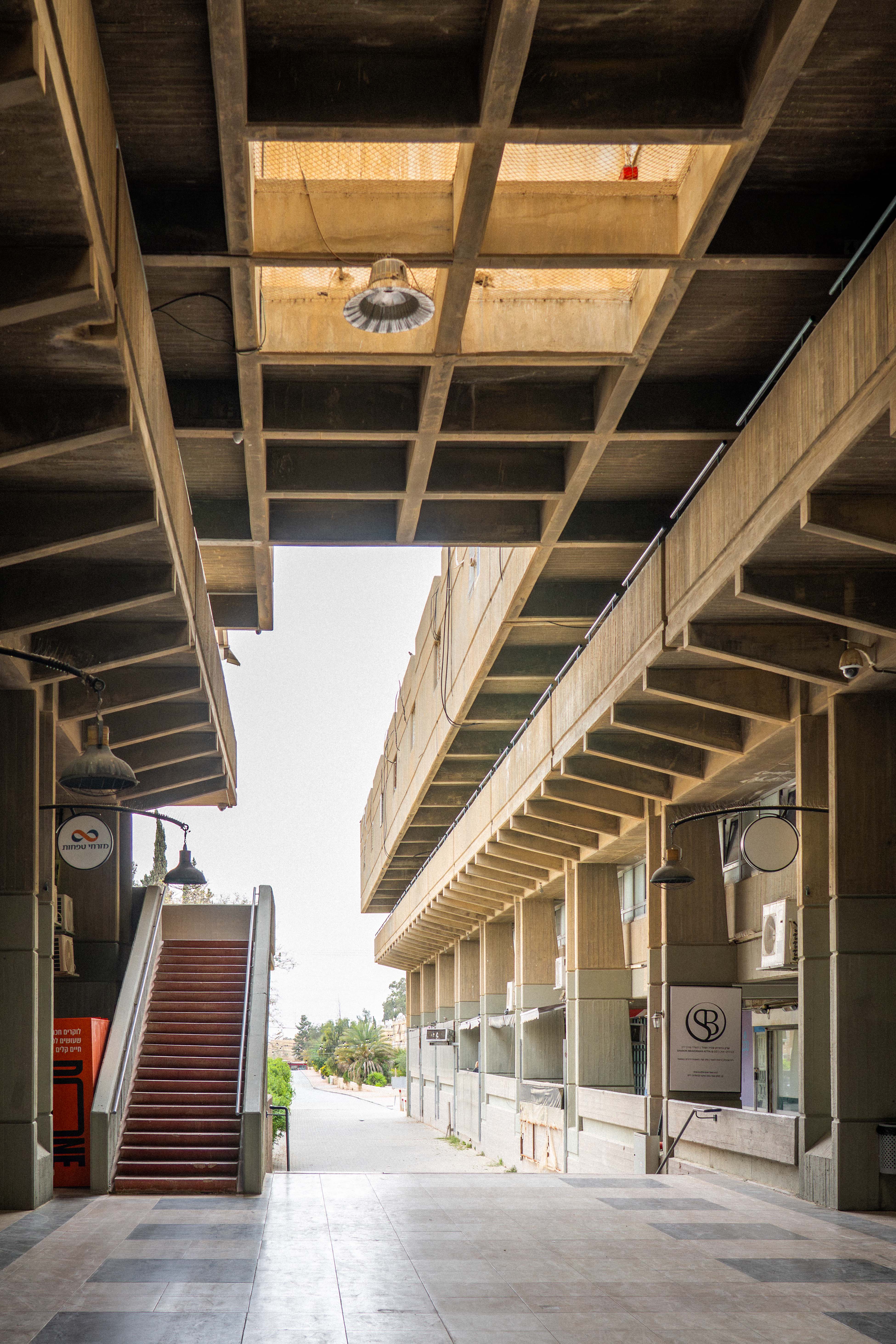 Image from the AA Department of Tropical Architecture Archive showing concrete 20th century building