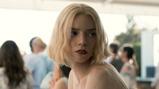 Anya Taylor-Joy looking to the side in Lucky
