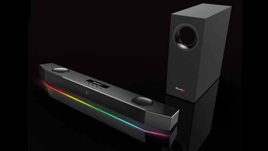 【動作OK!】【ジャンク品】Sound Blaster X Katana Sound Blaster Katana V2X Tri-amplified Multi-channel Super X-Fi